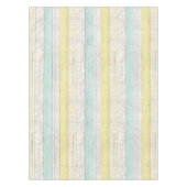 Rustige mint & gele boho Geometrische matige hoeve Tafelkleed (Voorkant)