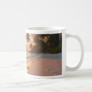 Rustige Mok met zonsopgang - vredige slokjes vooru