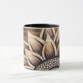 Rustige Mok van zonnebloemen (Midden)