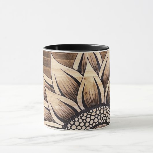 Rustige Mok van zonnebloemen (Midden)