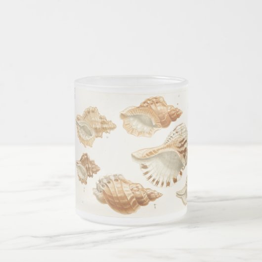 Rustige Mollusks Seashell Koffee Mok (Center)