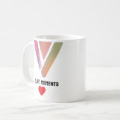 Rustige momenten, kleurrijke soul Mok (Voorkant links)