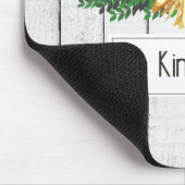 Rustige Muismat van zonnebloemen (Hoek)