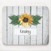 Rustige Muismat van zonnebloemen (Voorkant)