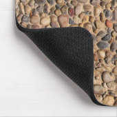 Rustige Multicolored Pebble Stones Foto Muismat (Hoek)