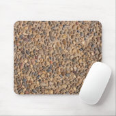 Rustige Multicolored Pebble Stones Foto Muismat (Met muis)