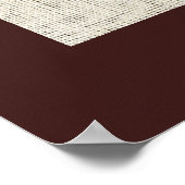 Rustige naaimachine poster (Hoek)