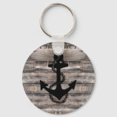 Rustige Nacutical ANCHOR + ROPE | Sleutelhanger (Voorkant)