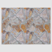 Rustige Natural Stone Pattern Print 2 Tissuepapier (Voorkant)