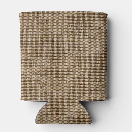 rustige natuur burlap blikjeskoeler (Achterkant)