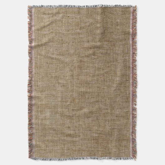 rustige natuur burlap deken (Voorkant Verticaal)