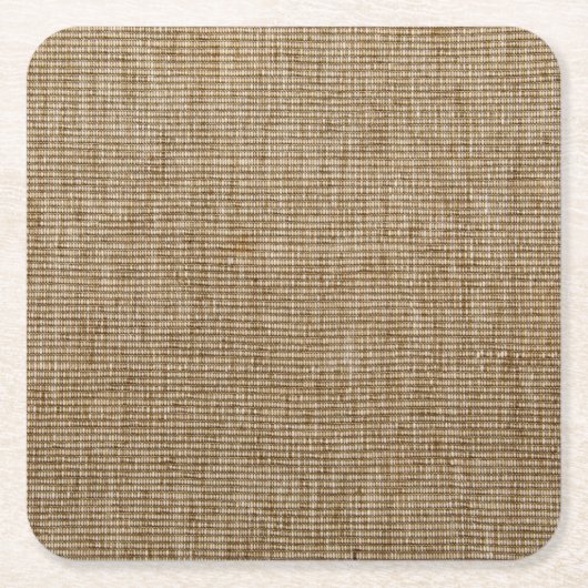 rustige natuur burlap kartonnen onderzetters (Voorkant)