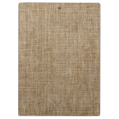 rustige natuur burlap klembord (Achterkant)