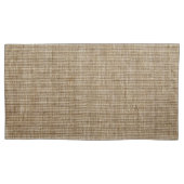 rustige natuur burlap kussensloop (Voorkant)