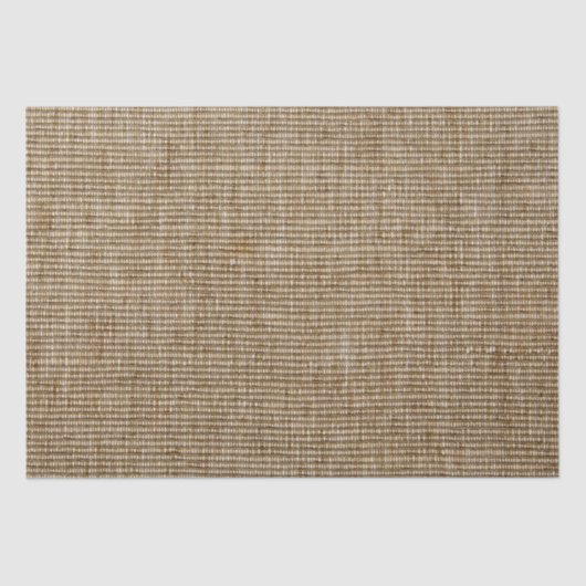 rustige natuur burlap tissuepapier (Voorkant)