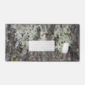 Rustige Natuur Mossy Bark Oak - Boom foto Bureaumat (Keyboard & Muis)