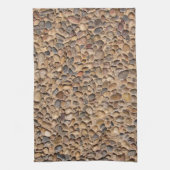 Rustige Natuur Pebble Stones Foto Theedoek (Verticaal)