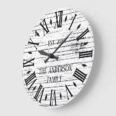 Rustige Natuur van het Hout Familie Naam Roman Num Grote Klok (Hoek)