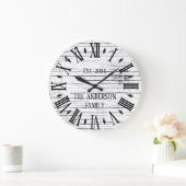 Rustige Natuur van het Hout Familie Naam Roman Num Grote Klok (Huis)