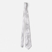 Rustige Natuur van houten graan Wooden Stropdas (Achterkant)