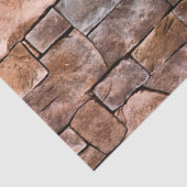 Rustige, natuurlijke stone wandpatroonafdrukken tissuepapier (Detail)