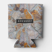 Rustige natuursteenmozaïektegels blikjeskoeler (Voorkant)