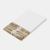 Rustige Nautical Anchor Sailor Boat Sailboat Post-it® Notes (Schuin)