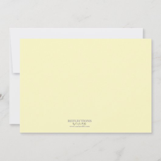 Rustige Navy Blue Sunflower|Daisy Engagement Party Kaart (Achterkant)