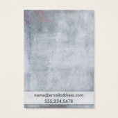 Rustige neutraal, verhuurder, Kaarten Visitekaartje (Achterkant)