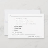 Rustige Neutrale Boho Floral w Meal RSVP S2 (Achterkant)