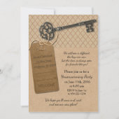 Rustige New Home Housewarming Party Kaart (Voorkant)