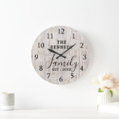 Rustige Noodzaakte houten Farmhouse Naam Grote Klok (Huis)