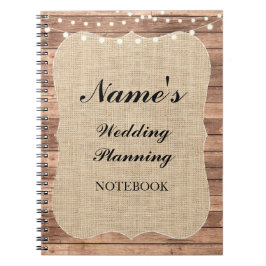 Rustige notities voor het bundelen van de bruiloft notitieboek