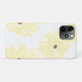 Rustige ochtend gele bloemen Case-Mate iPhone case (Achterkant (horizontaal))