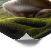 Rustige ochtend in de Bossen met optioneel Lijst Poster (Hoek)