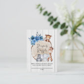 Rustige Oerwouden - luiervoer - Ticket Informatiekaartje (Staand voorkant)