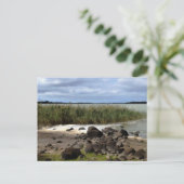 Rustige oevers van Lake Bolac Briefkaart (Staand voorkant)