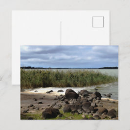 Rustige oevers van Lake Bolac Briefkaart