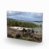 Rustige oevers van Lake Bolac Fotoblokken (Rechts)