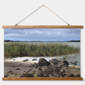 Rustige oevers van Lake Bolac Hangend Wandkleed (Voorkant)