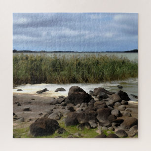 Rustige oevers van Lake Bolac Legpuzzel