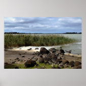 Rustige oevers van Lake Bolac Poster (Voorkant)