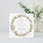 Rustige olievlekken op het grote plein kaart (Staand voorkant)