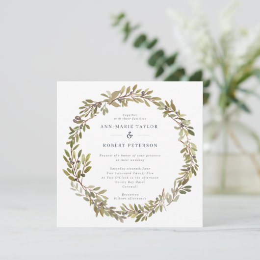 Rustige olievlekken op het grote plein kaart (Staand voorkant)