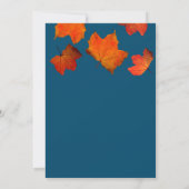 Rustige olifanten verbranden Oranje oceaanblauwe b Kaart (Achterkant)