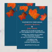 Rustige olifanten verbranden Oranje oceaanblauwe b Kaart (Voorkant / Achterkant)