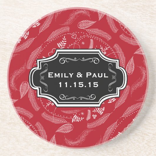 Rustige Onderzetters van het Roosterse Rode Veathe (Voorkant)