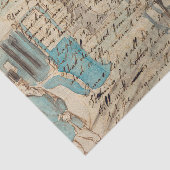 Rustige ontkoppeling van paardentextiel tissuepapier (Detail)