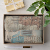 Rustige ontkoppeling van paardentextiel tissuepapier (Geschenk)