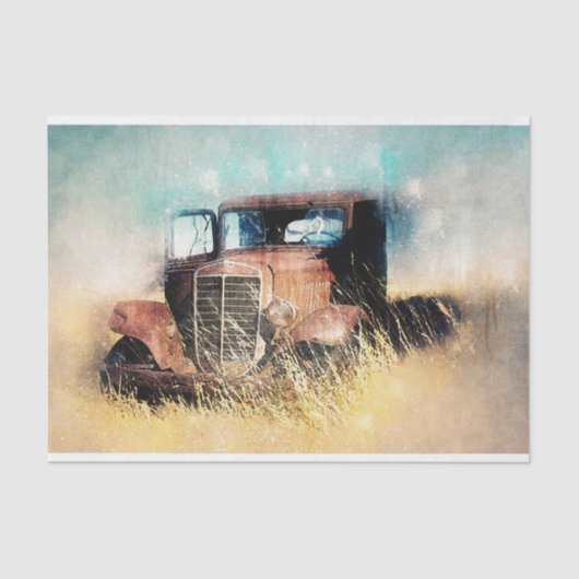 Rustige ontkoppeling van vrachtwagens tissuepapier (Voorkant)